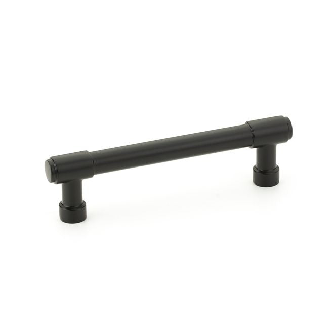 EMTEK Emtek 86687US19 Jasper Cabinet Pull 4in Ctc Flat Black