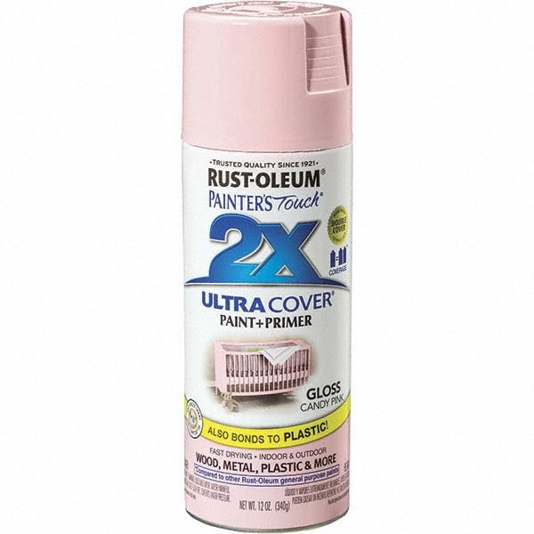 RUST-OLEUM Rust-oleum 334028 Enamel Spray Paint Candy Pink Gloss