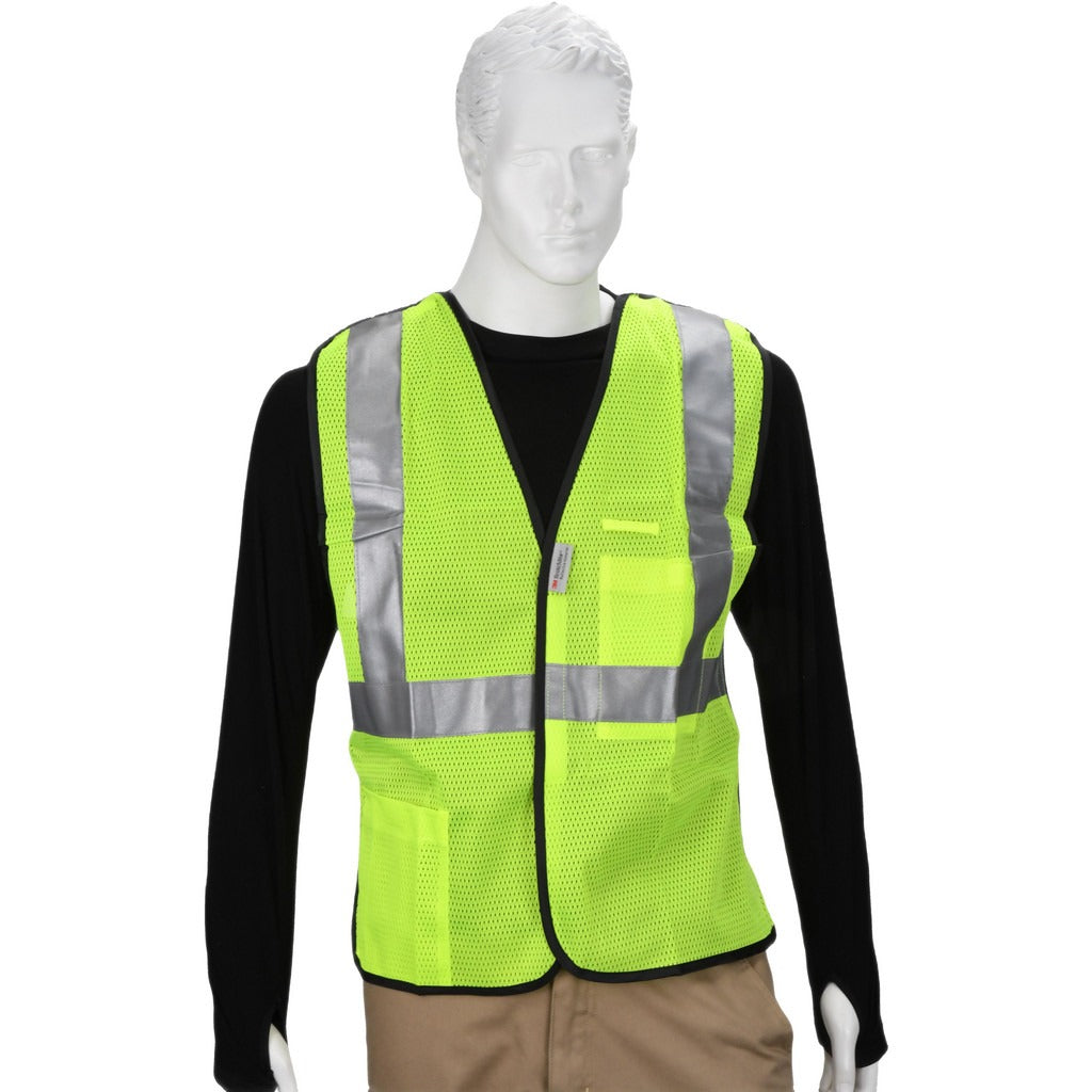PRO-SAFE Pro-safe PS-BRK1-YXL High Visibility Safety Vest Xl