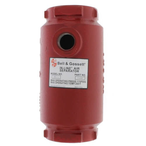 BELL AND GOSSETT Bell And Gossett 112097 Inline Air Separator (1-1/2 inches) Replacement 112097