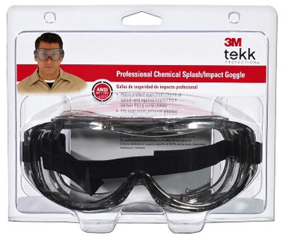 3M 3M 91264H1-DC Chemical Splash Impact Goggle