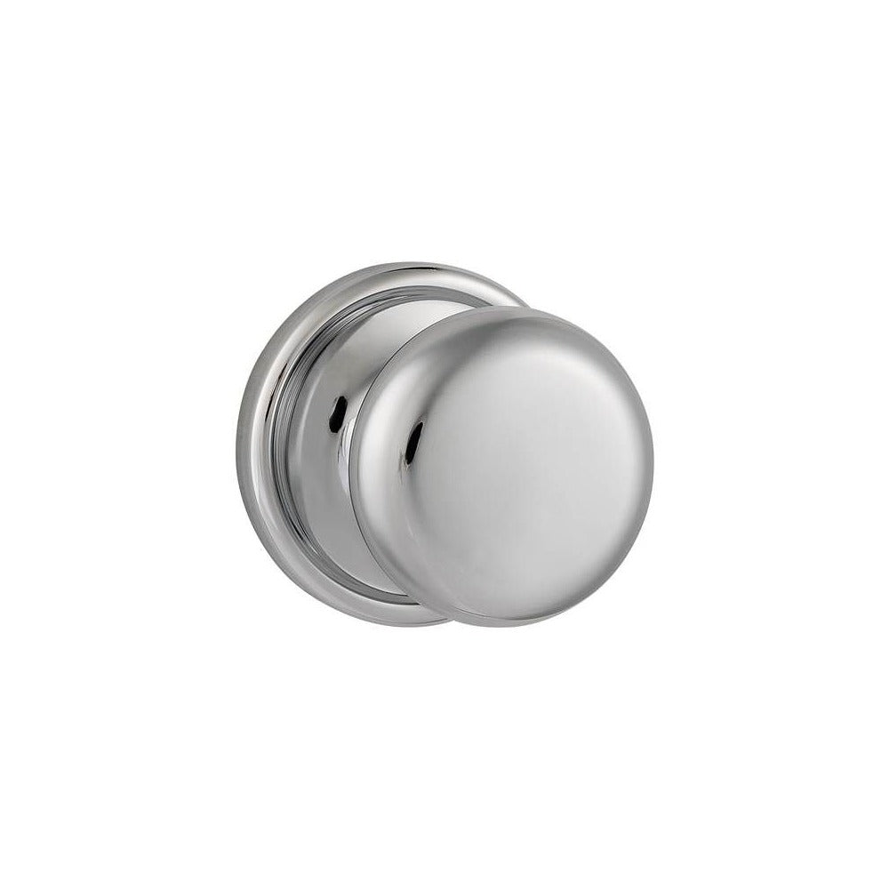 KWIKSET Kwikset 720H-26 Hancock Knob Passage Lock Bright Chrome