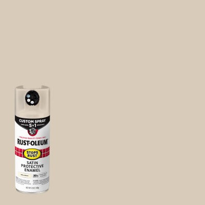 RUST-OLEUM Rust-oleum 376875 Satin Shell White Spray Paint 12 Oz