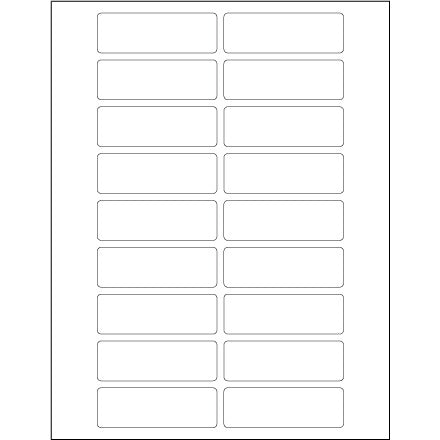 BSC PREFERRED Bsc Preferred LL116 Multipurpose Labels 1800 Per Case