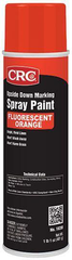 CRC 18208 Upside Down Marking Paints - Fluorescent Orange, 17 Wt Oz