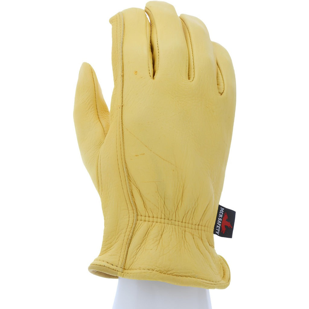 MCR SAFETY Mcr Safety 3501XL Deerskin Leather Gloves Xl Pair