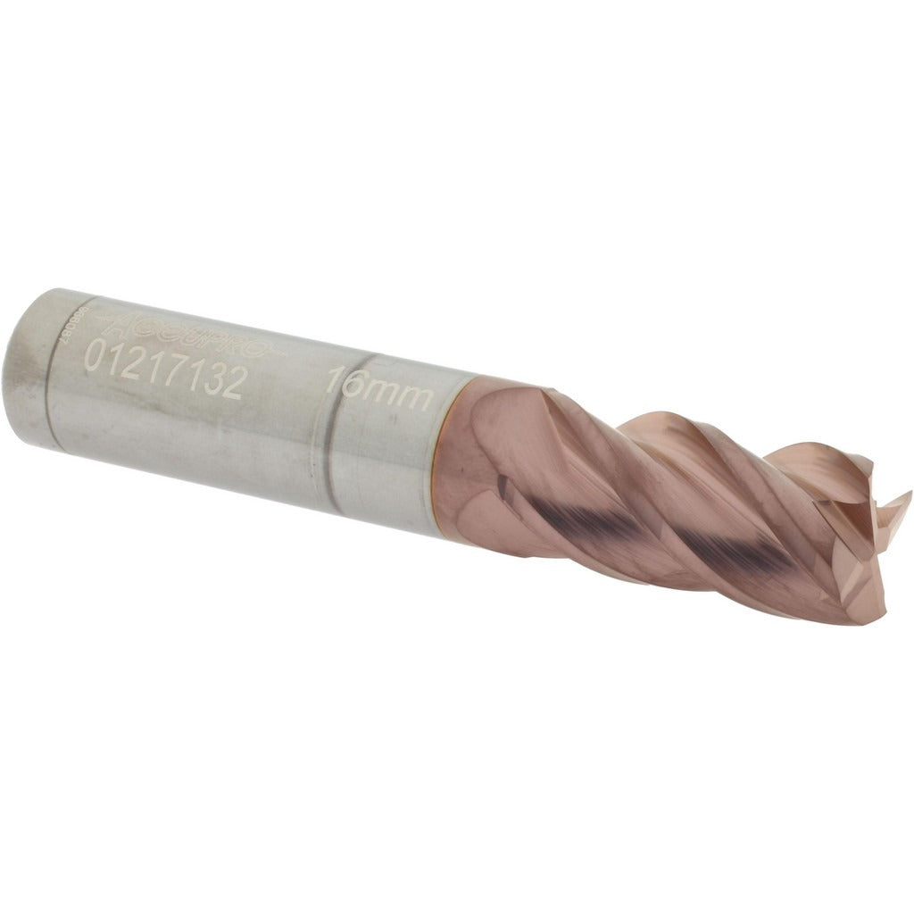 ACCUPRO Accupro 12182647 Square End Mill 0.6299 in 4 Flute Carbide
