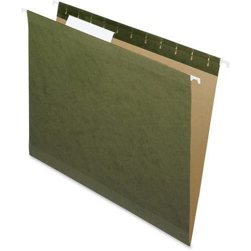 PENDAFLEX Pendaflex PFX415213 Hanging File Folder Letter 1/3 Cut Green 25