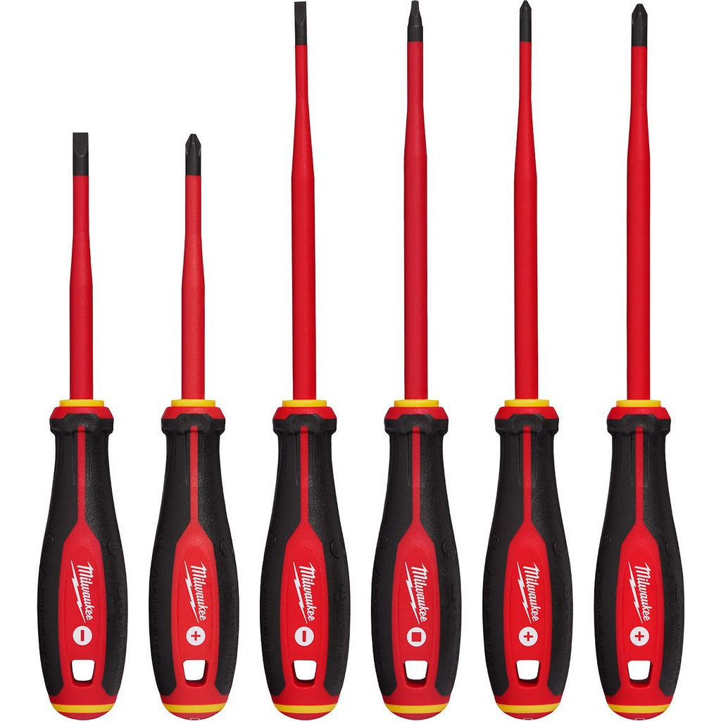 MILWAUKEE Milwaukee Tool 48-22-2206 Insulated Screwdriver Set 6 Piece