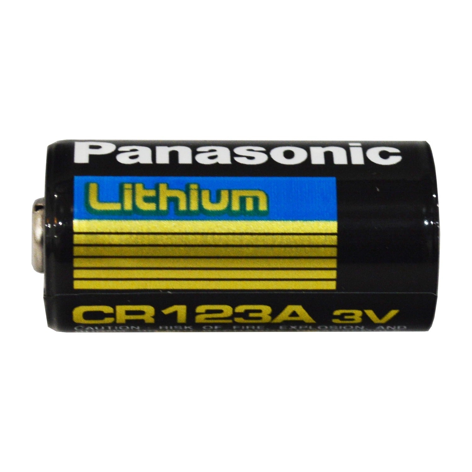 PANASONIC Panasonic CR123A Primary Lithium Battery 3V 1550mAh (17.0 x 34.5 mm) CR17345
