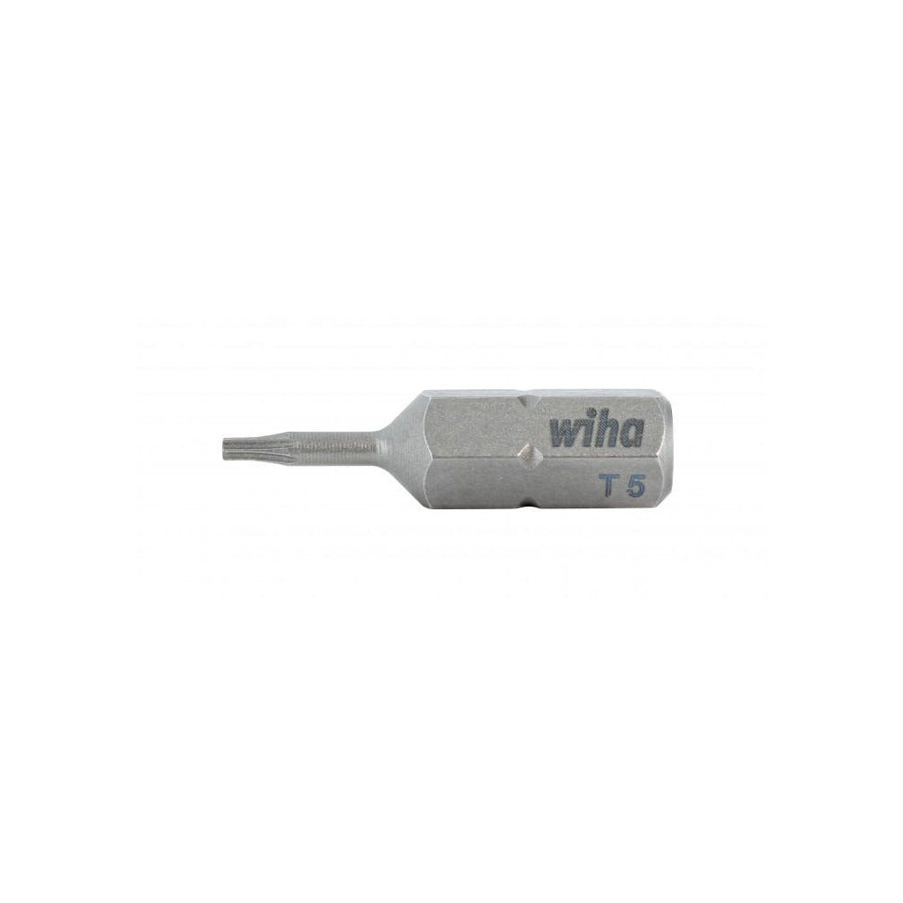 WIHA Wiha 71505 T5 Torx Insert Bit 1/4 Inch Drive 10-pack