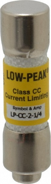 EATON Cooper Bussmann LP-CC-2-1/4 Cc Time Delay Fuse 2.25A