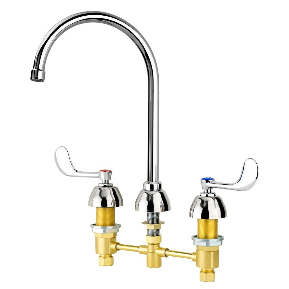 KROWNE Krowne 14-841L Royal Series Deck Mount Lavatory Faucet (8 inches centers)