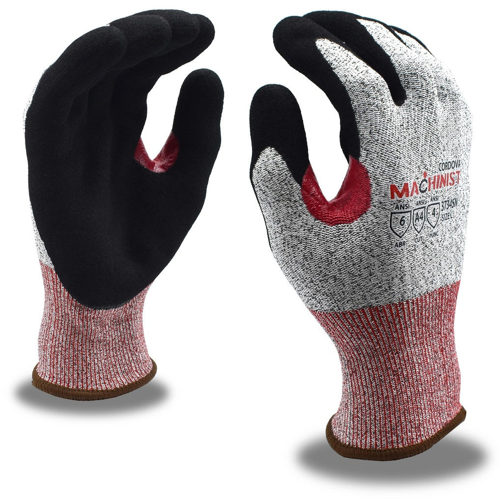 CORDOVA Cordova 3734SNM Cut Puncture Resistant Gloves Size M A4