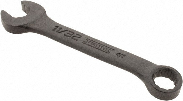 PROTO Proto J1211ESB Combination Wrench 11/32 Inch 15 Degree Offset