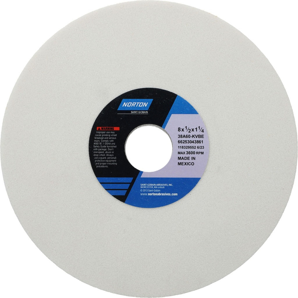 NORTON Norton 66253043861 Surface Grinding Wheel 8in 60 Grit