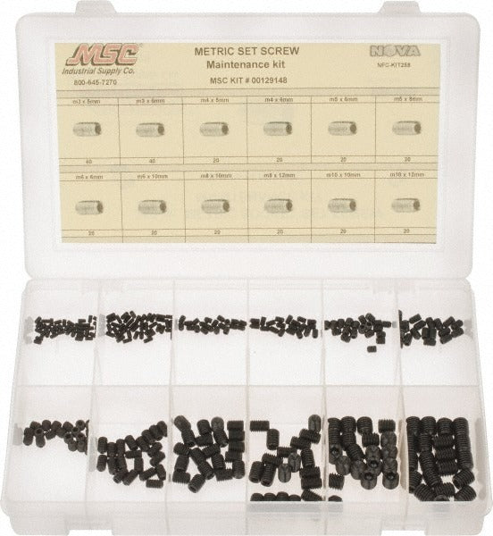 VALUE COLLECTION Value Collection NFC-KIT258 Set Screw Assortment 280pc