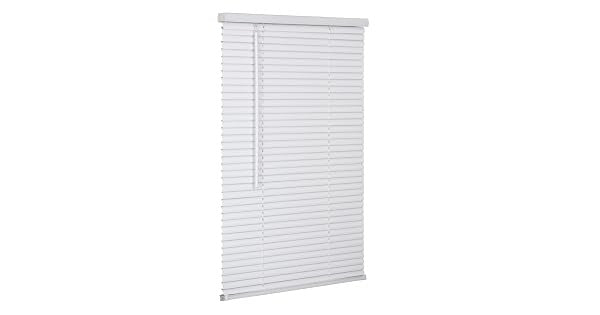 LOTUS & WINDOWARE Lotus & Windoware RLX7160WH Cordless 1 inches Premium Vinyl Mini Blind (71 inches x 60 inches)