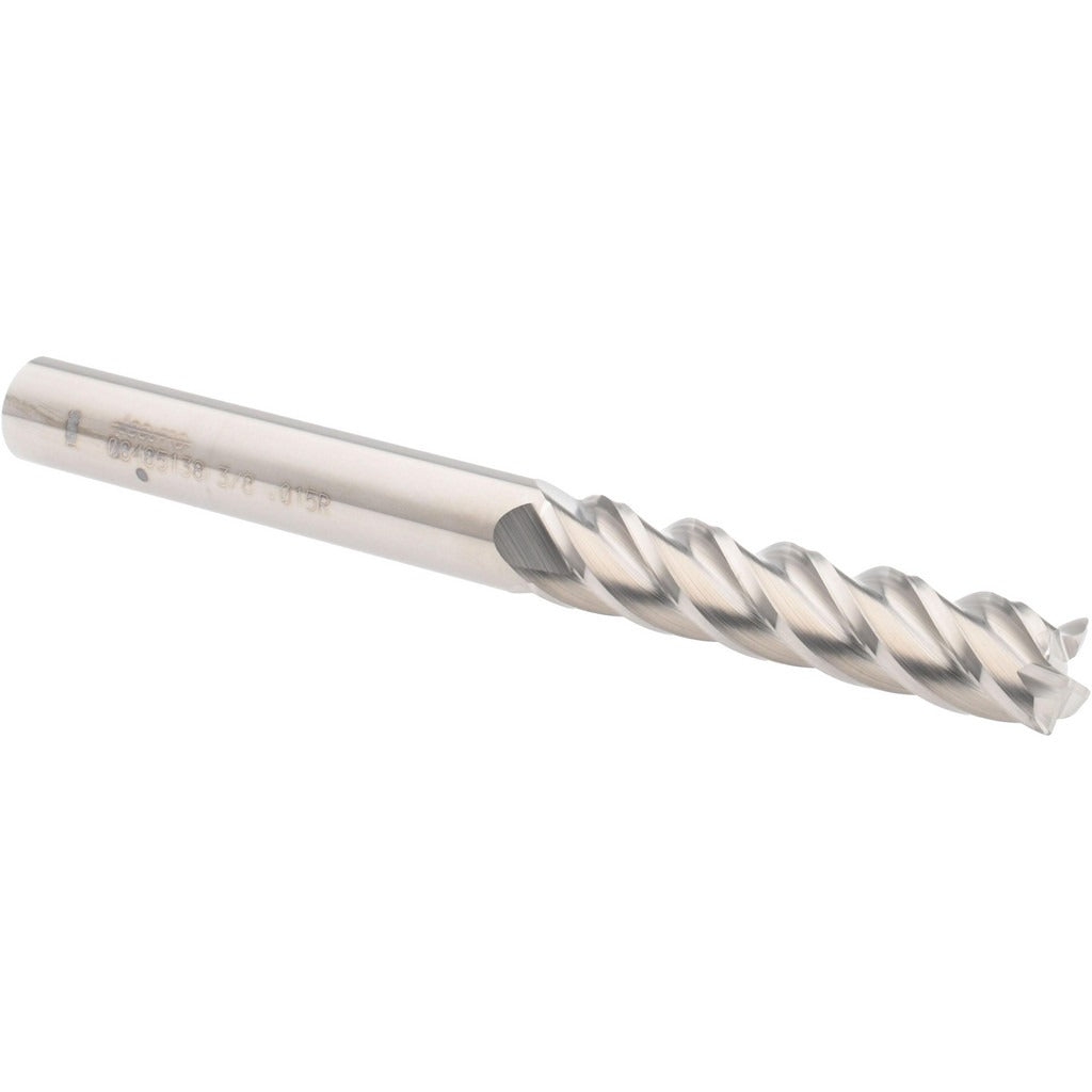 ACCUPRO Accupro 12183279 Corner Radius End Mill 3/8 in 4 Flute