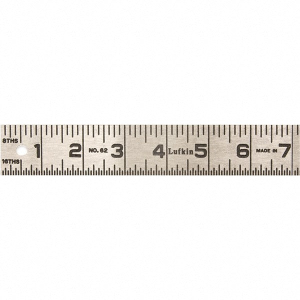 LUFKIN Lufkin 624FTN Steel Rule 48 Inch Rigid