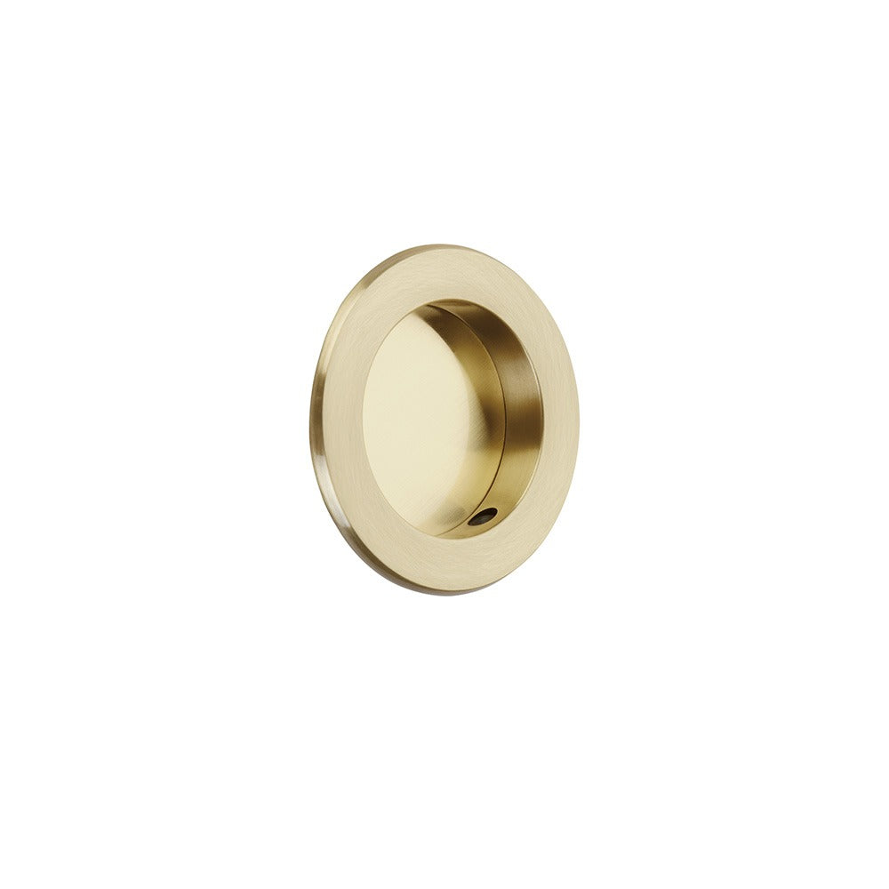 EMTEK Emtek 2211US7 Round Flush Pull French Antique Brass