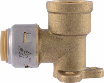 SHARKBITE Sharkbite U334LFA 1/2 Inch Drop Ear Elbow Push Fit Lead Free