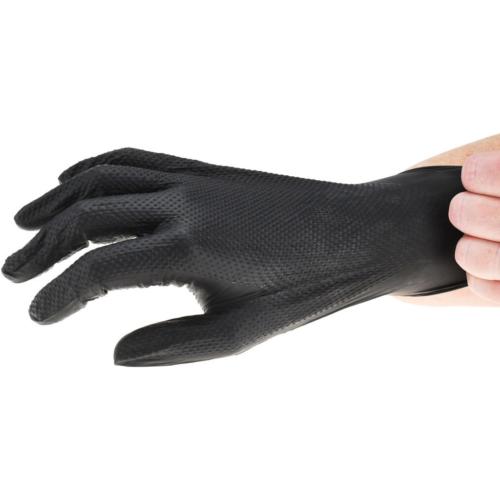 PRO-SAFE Pro-safe GL6BKD-8PF2X Nitrile Gloves 8 Mil 2XL 50 Pack