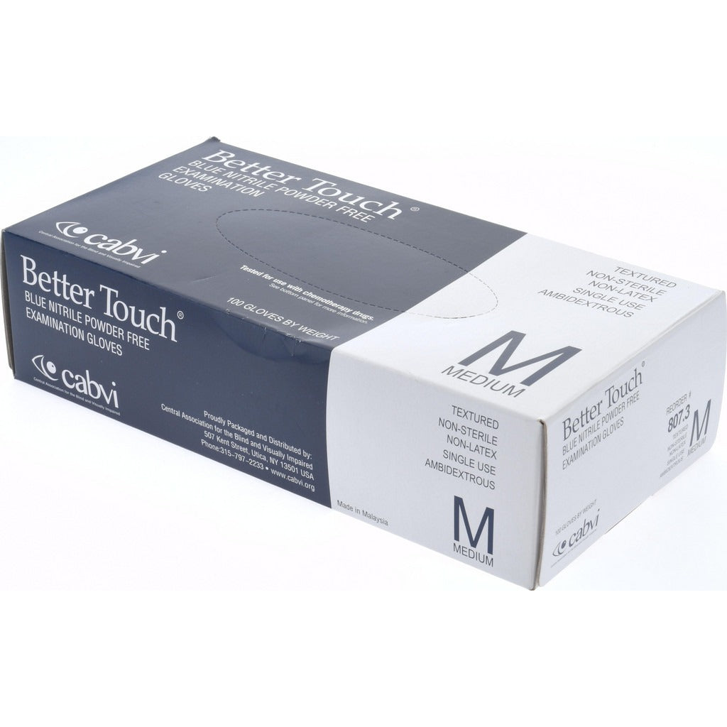ABILITYONE Abilityone 651500NIB0237 Nitrile Gloves Medium 100pk