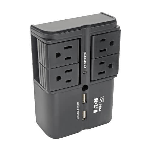 TRIPP LITE Tripp Lite SK40RUSBB Surge Protector 4 Outlet