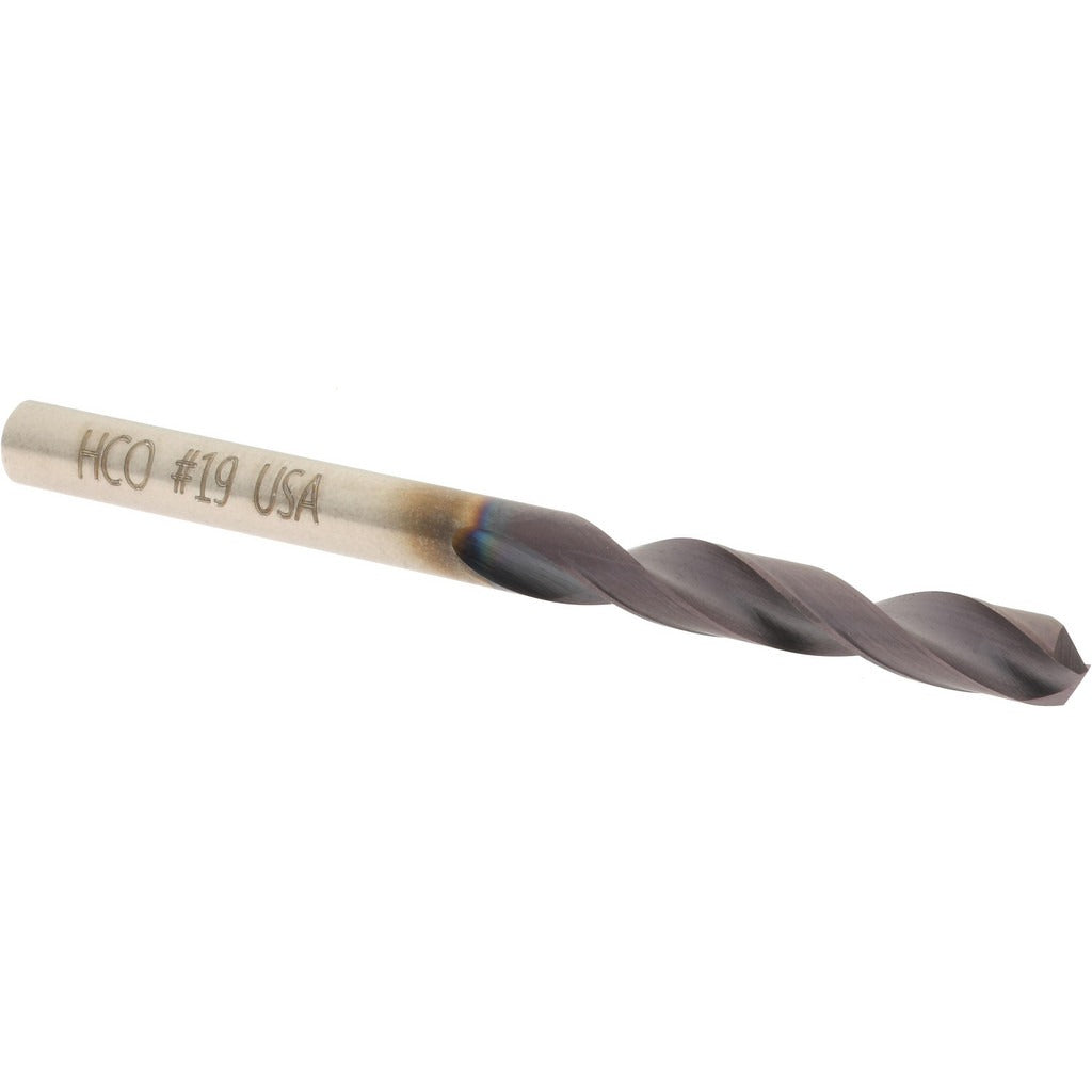 HERTEL Hertel 74132168 Screw Machine Drill Bit Size 19 Cobalt