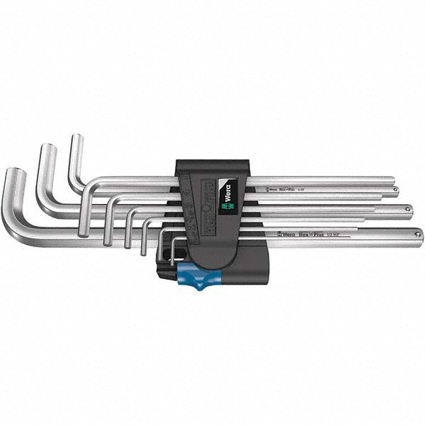 WERA Wera 05022130001 Metric Long Arm Hex Key Set 9 Piece
