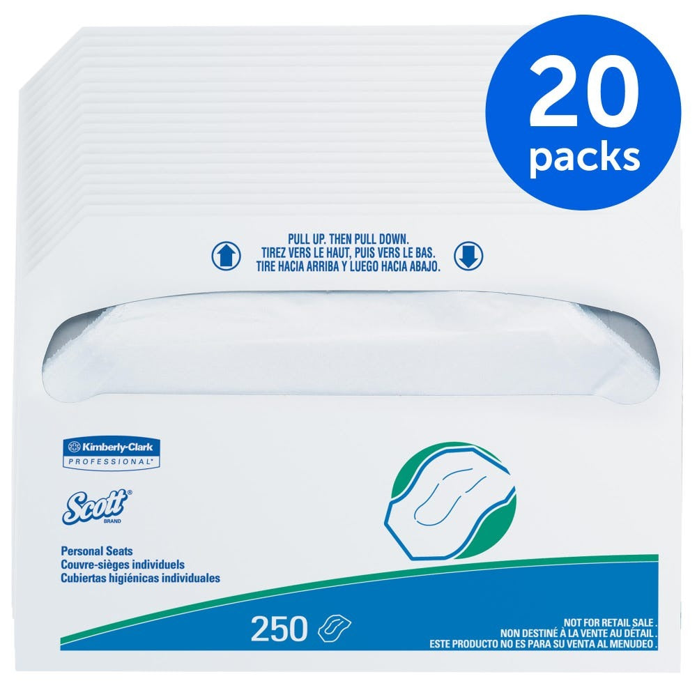 KIMBERLY-CLARK Kimberly-clark 39000 Disposable Toilet Seat Covers