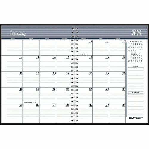 HOUSE OF DOOLITTLE House of Doolittle HOD26802 Monthly Planner 14-month