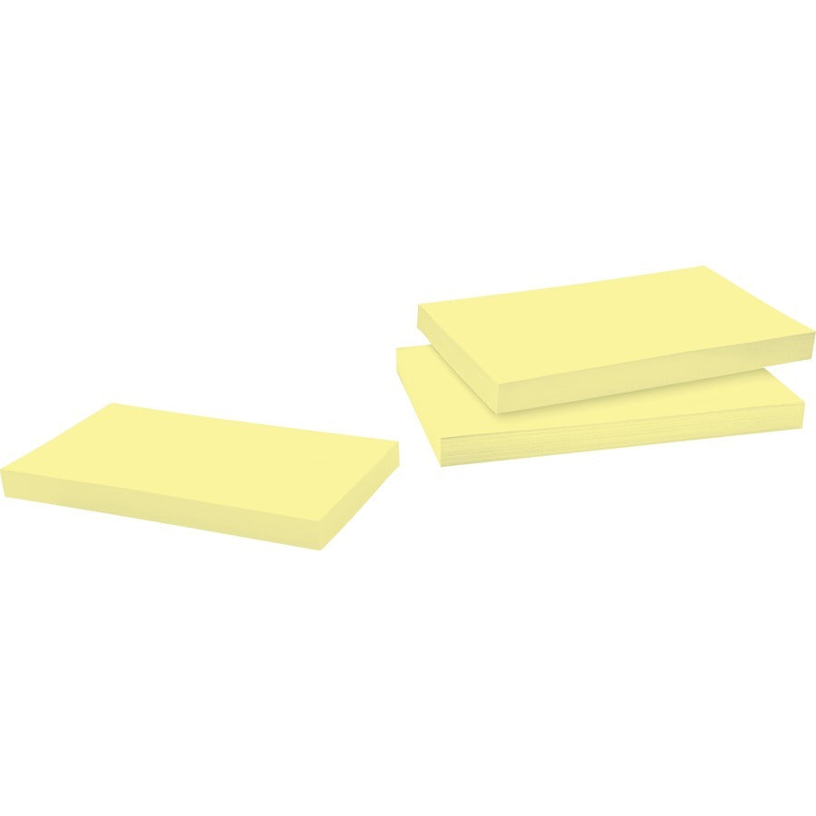 3M 3M MMM655R12SSCY Recycled Super Sticky Notes 3 inches x 5 inches 12/Pack