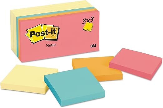 3M 3M MMM65414YWM Post-it Notes Value Pack (14/Pack)