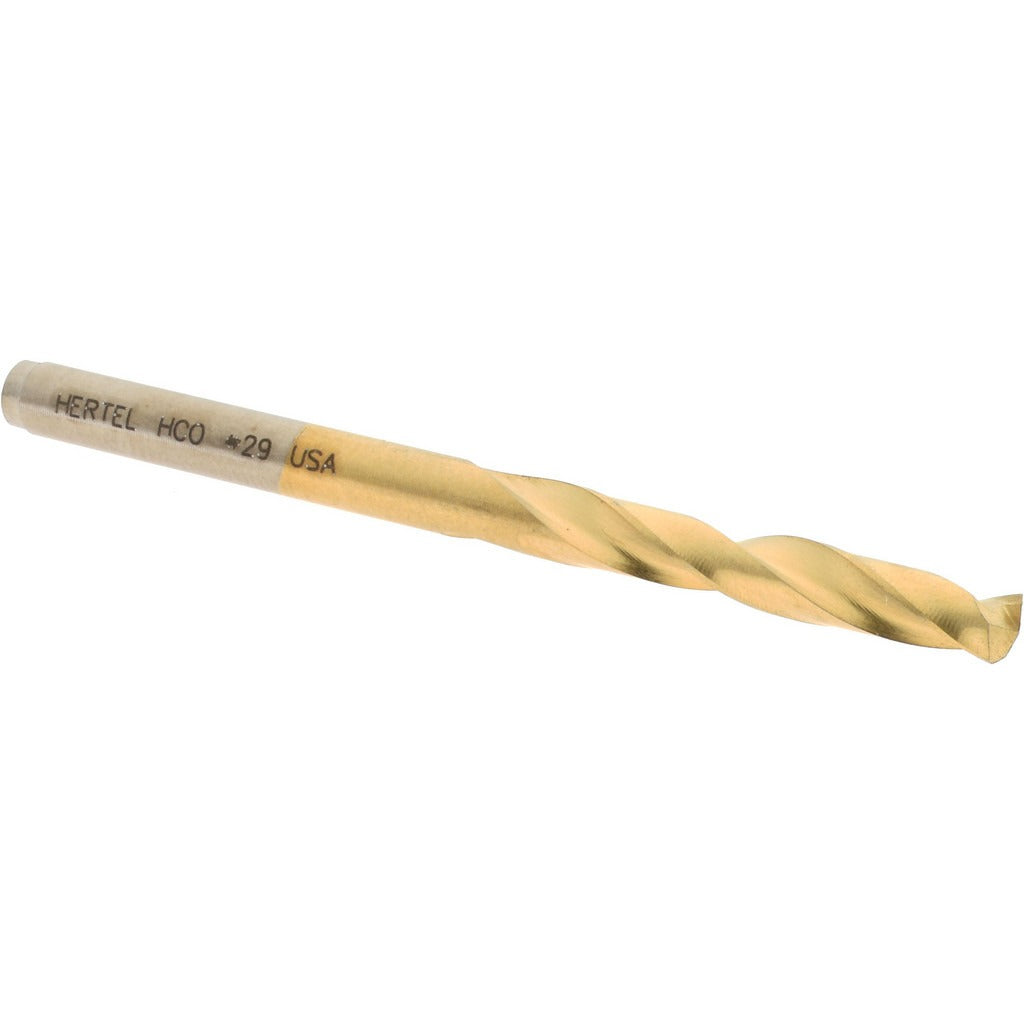 HERTEL Hertel 66692054 Screw Machine Drill Bit Size 29 Cobalt