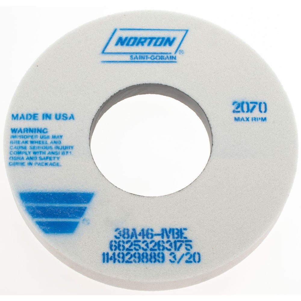NORTON Norton 66253263175 Surface Grinding Wheel 46 Grit 12 in