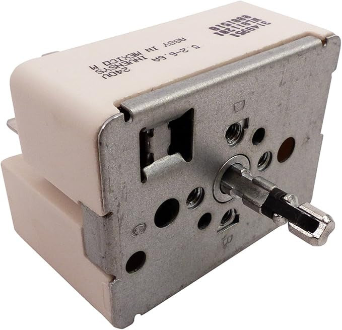 WHIRLPOOL Whirlpool 3149404 Range Infinite Switch 240V 5.2-6.6A (6-inch) WP3149404