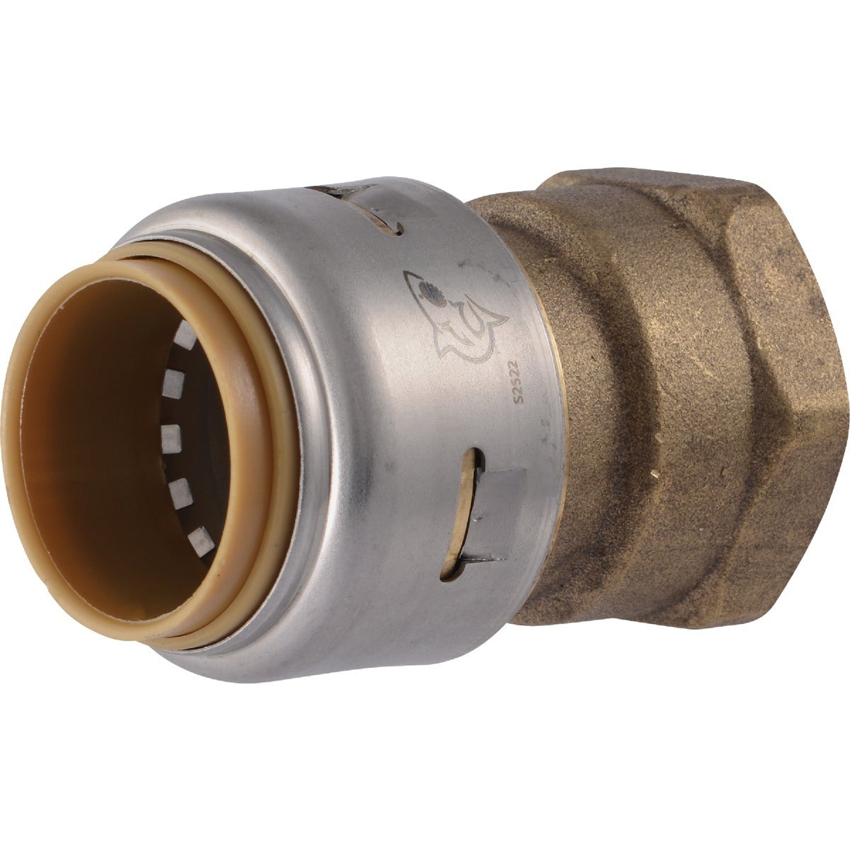 RWC Sharkbite UR088A 3/4 Inch Fip Push-to-connect Brass Adapter