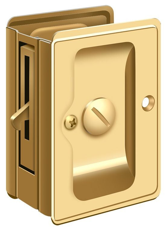 DELTANA Deltana SDLA325CR003 Pocket Lock Privacy Lifetime Brass
