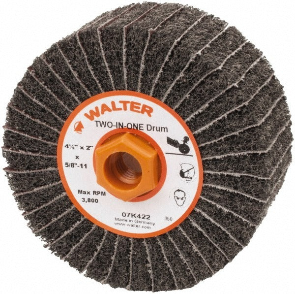 WALTER Walter Surface Technologies 07K422 Flap Wheel 80 Grit