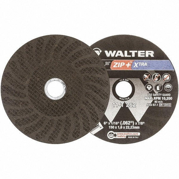 WALTER Walter Surface Technologies 11T262 Type 1 Cut-off Wheel