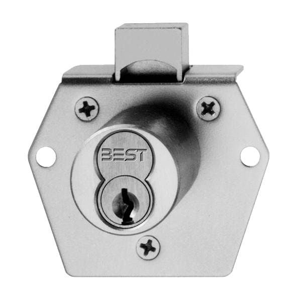 BEST Best 5L7RD2626 7 Pin Rim Deadlocking Cabinet Lock