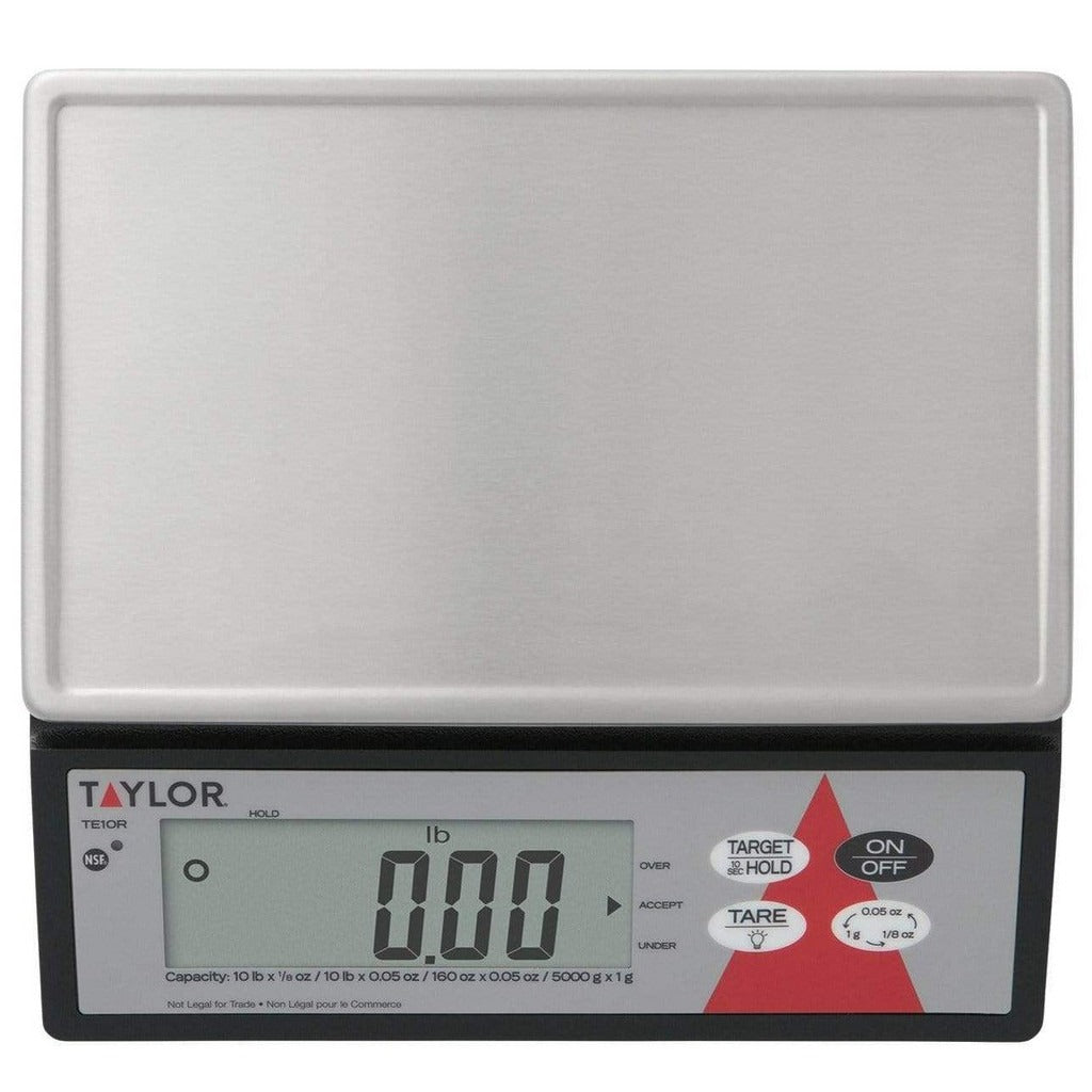 TAYLOR TECHNOLOGIES Taylor TE10R Digital Portion Control Scale 4536g Nsf