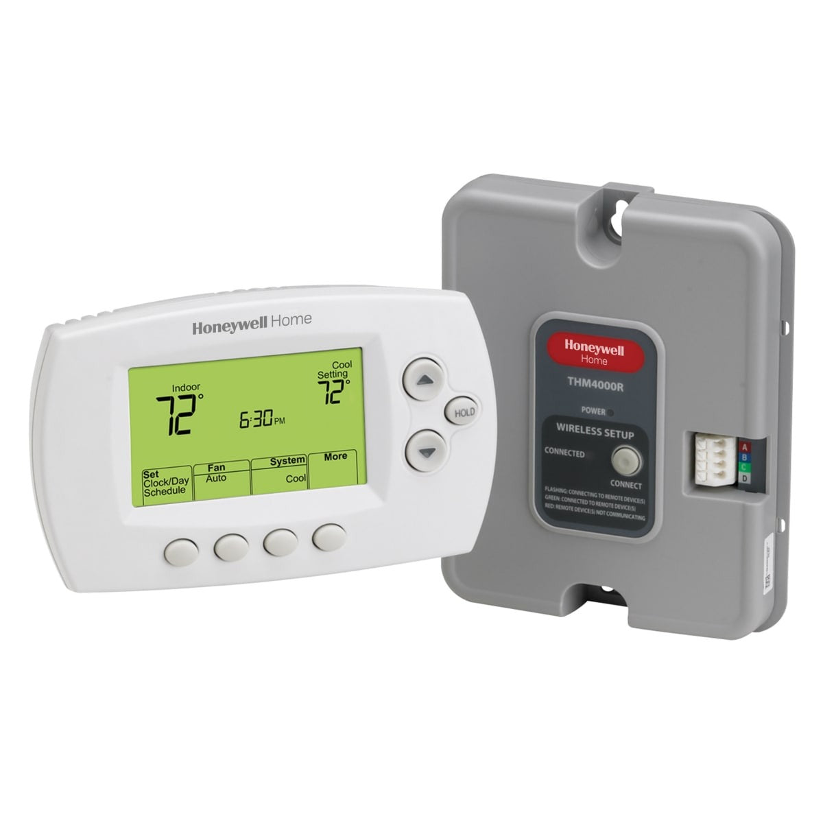 RESIDEO Resideo YTH6320R1023/U Thermostat Kit FocusPRO 6000 3H/2C HP 2H/2C Conv Battery (Kit)