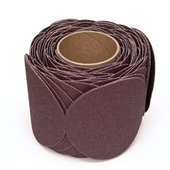 3M 7010326149 Stikit Aluminum Oxide Cloth Disc Roll 50 Grit 5 Dia