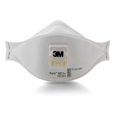 Aura 7100110432 3M Particulate Respirator 9211+/37193(AAD) N95