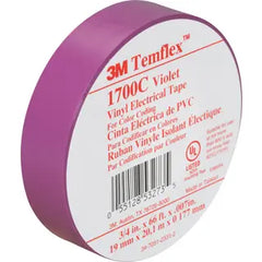 3M 1700C-3/4X66FT-VL 1700C 3/4 x 66ft Vinyl Electrical Tape, Violet