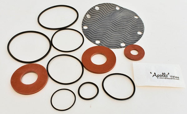 Apollo Valves 40007A4 Major Rubber Repair Kit for 1-1/4 - 2 in Reduced Pressure Zone Assembly