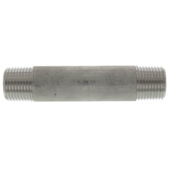 Merit Brass 4006-300 Pipe Nipple 3/8 in x 3 in L MNPT 304L Stainless Steel SCH 40/STD